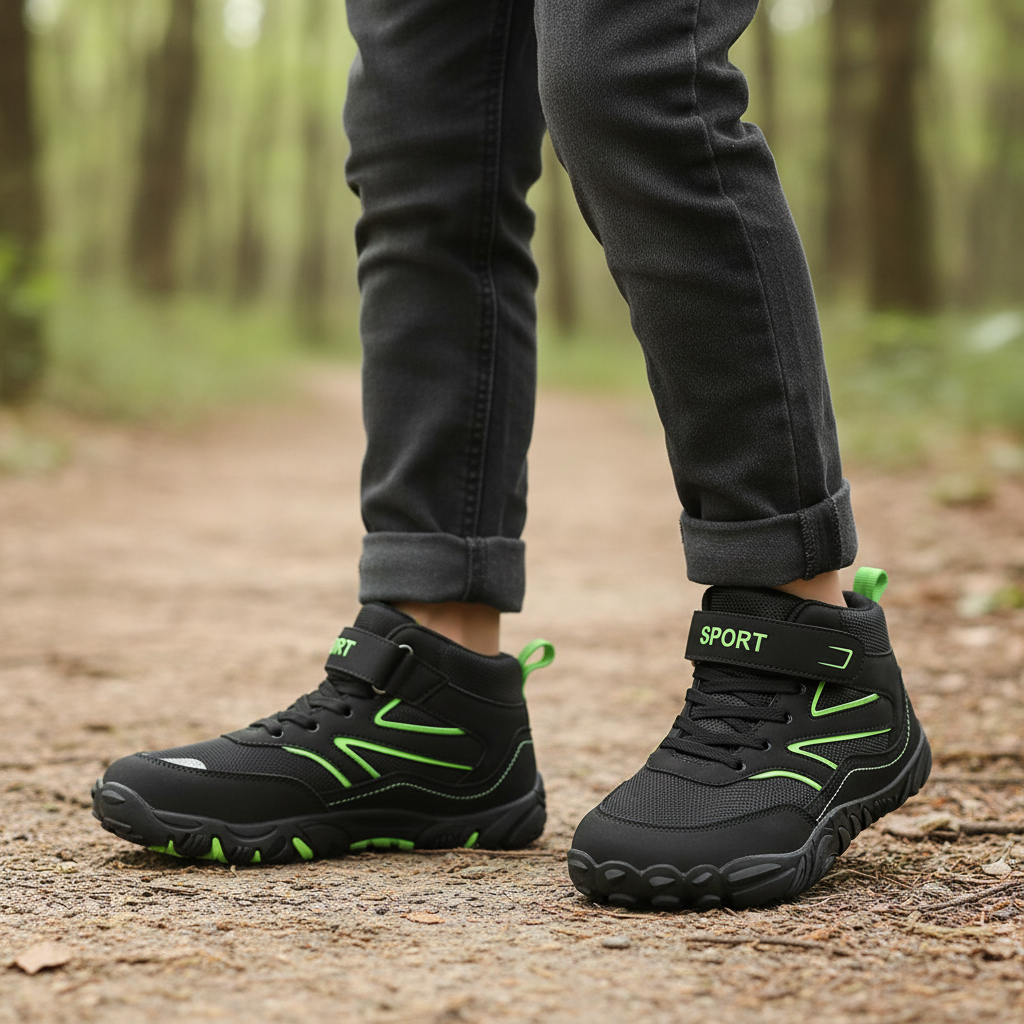 Wasserdichte Kinder Barfuß-Stil-Stiefel Für Den Herbst