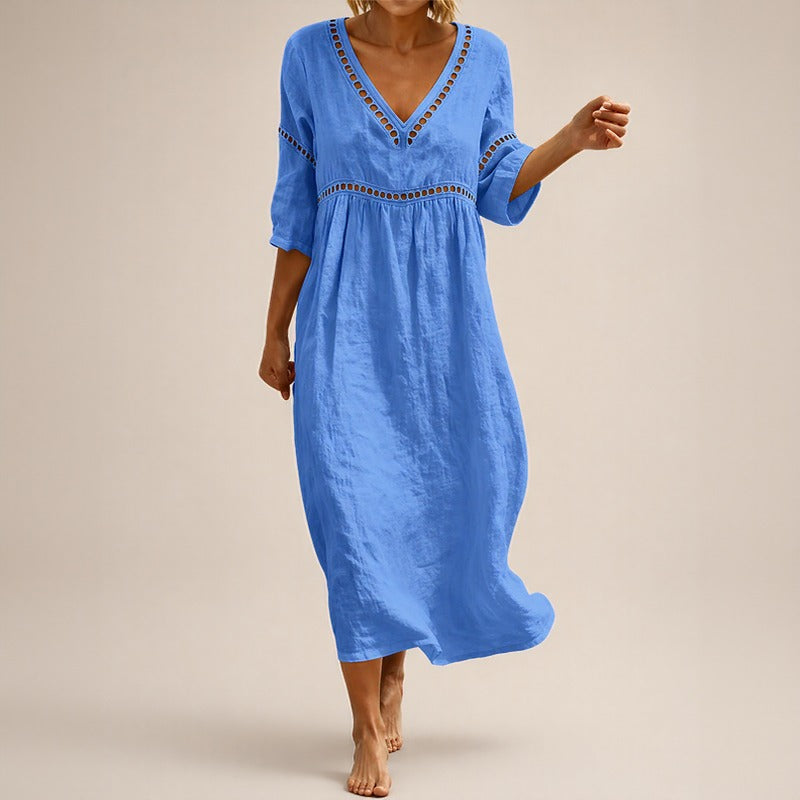 Kleid mit natürlicher Leichtigkeit und absolutem Komfort