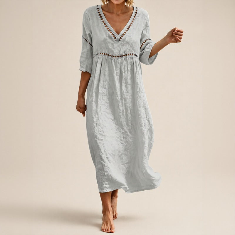 Kleid mit natürlicher Leichtigkeit und absolutem Komfort