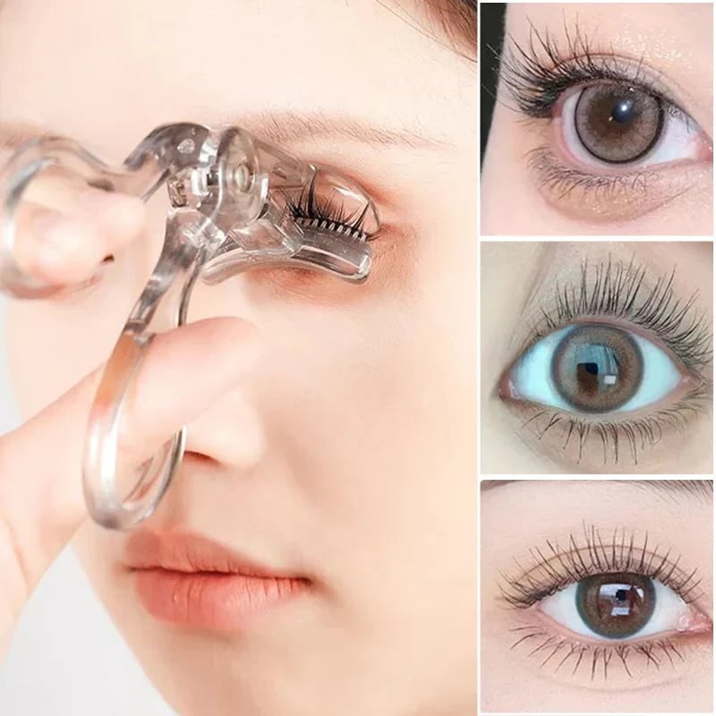 Weitwinkel-Wimpernzange – Langanhaltende Wimpernbiegung, Langlebig & Sicher