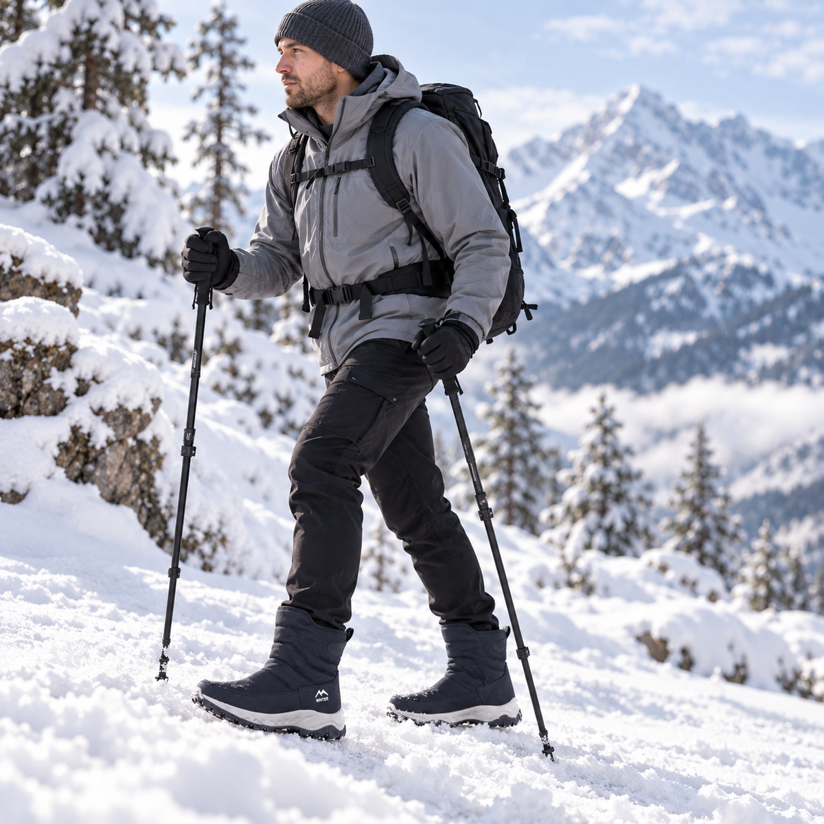 Winterstiefel für Herren Wasserdicht – ThermoStride