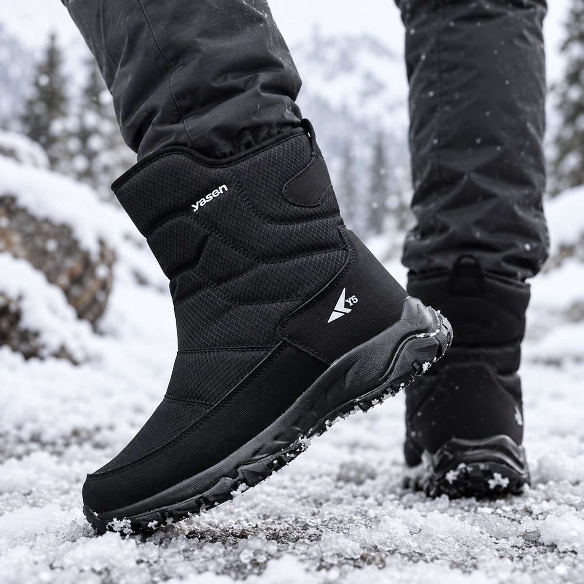 Winterstiefel für Herren Wasserdicht – ThermoStride