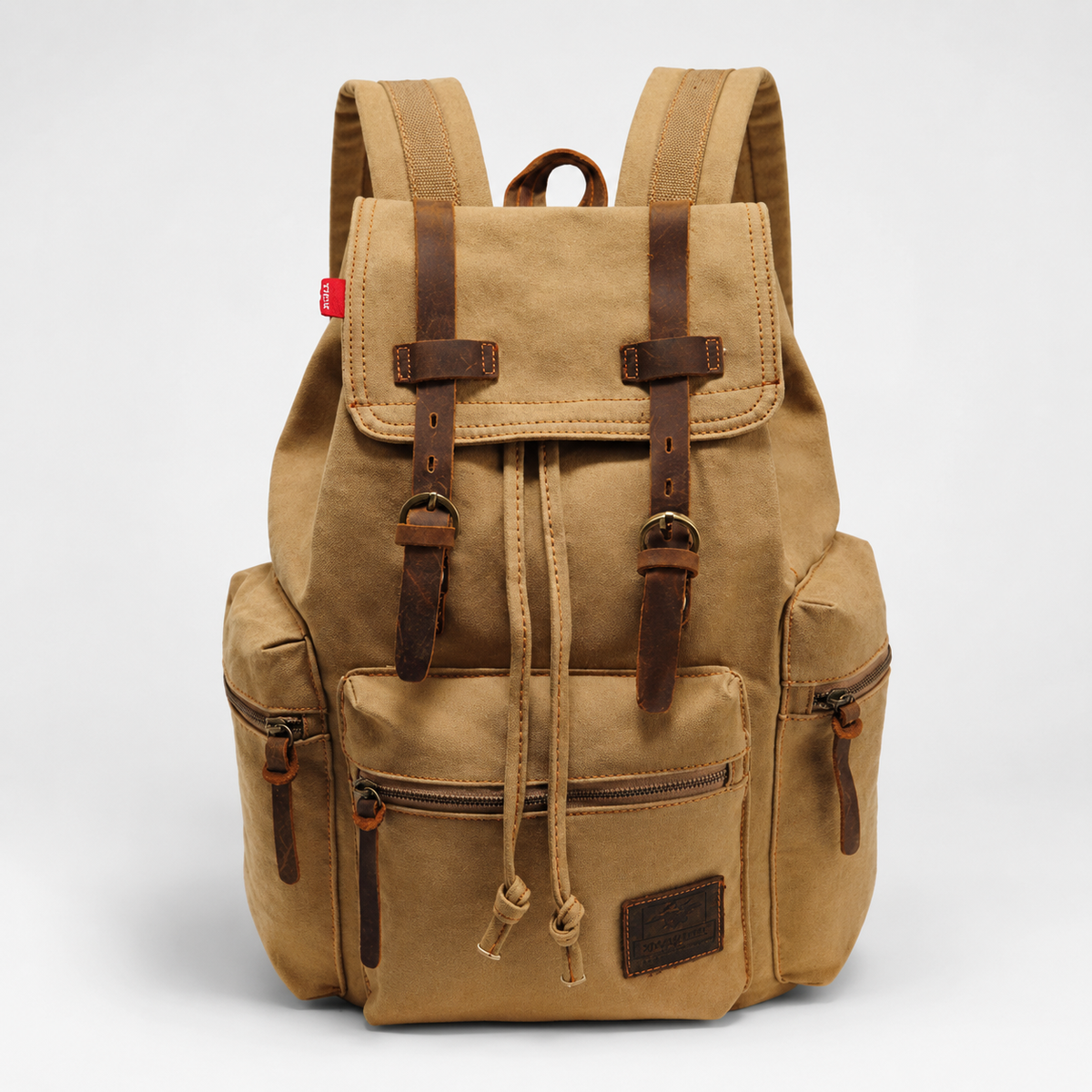 Nordspur | Rovwick Vintage-Stil Kordelzug-Rucksack