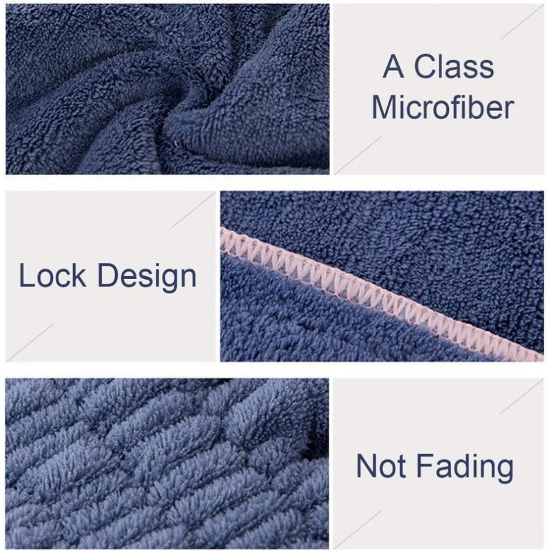 Schnell Trocknender Mikrofaser-Handtuch-Wrap