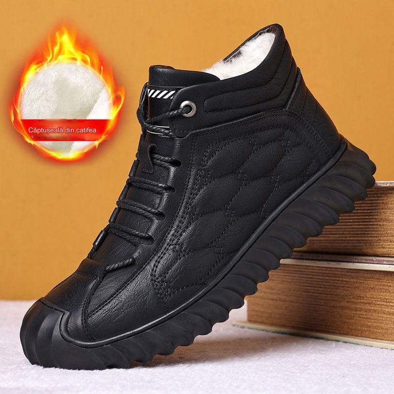 Schneestiefel für Herren mit Lederfutter