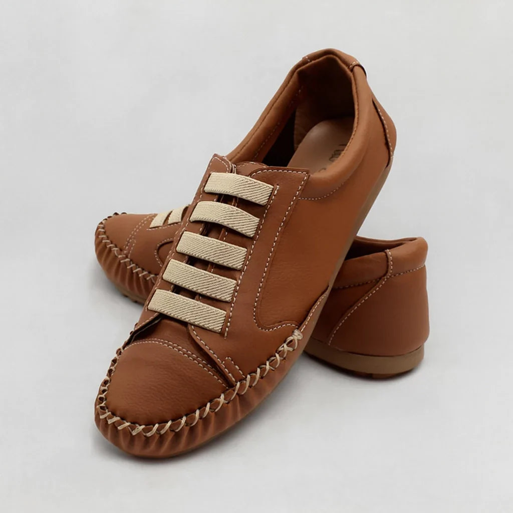 Bequemer Damen-Mokassin-Sneaker mit leichtem Einstieg