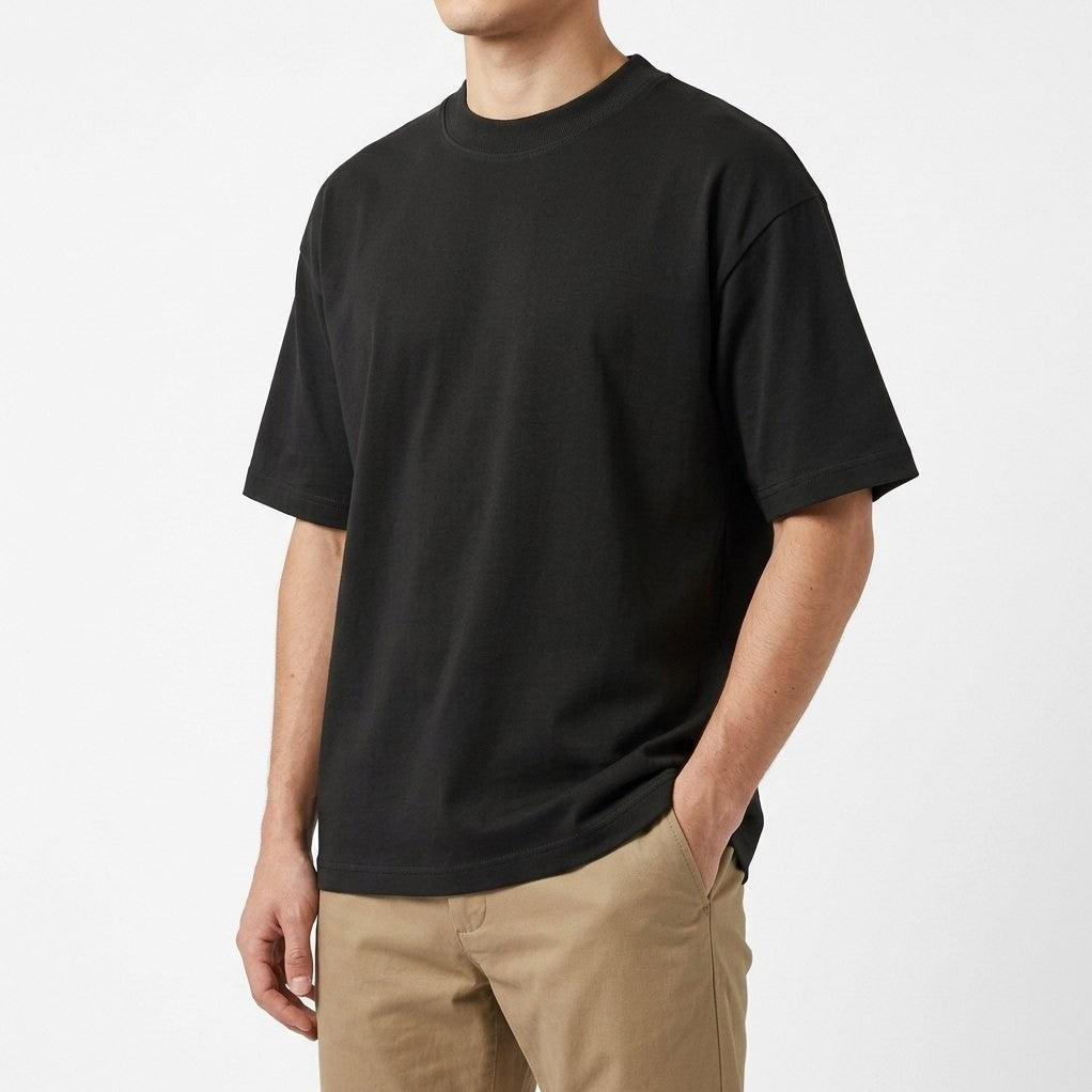 Herren Ultra Bequemes Baumwoll-T-Shirt