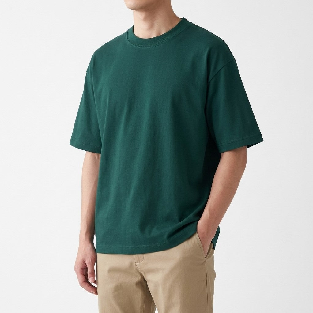 Herren Ultra Bequemes Baumwoll-T-Shirt