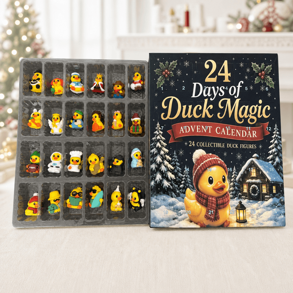 24-Tage Enten-Adventskalender für Kleinkinder