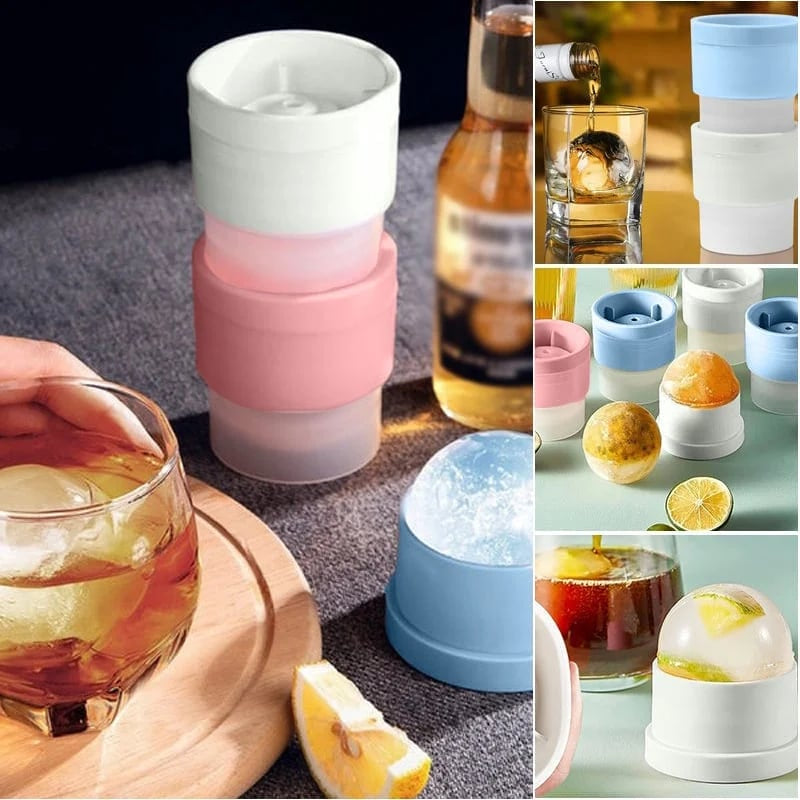 Eiskugel-Maker-Form für Whiskey, Cocktails, Bourbon