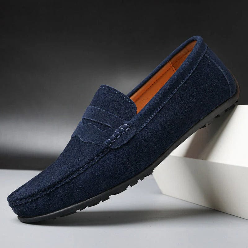 Mocassins mit Riemen für Herren