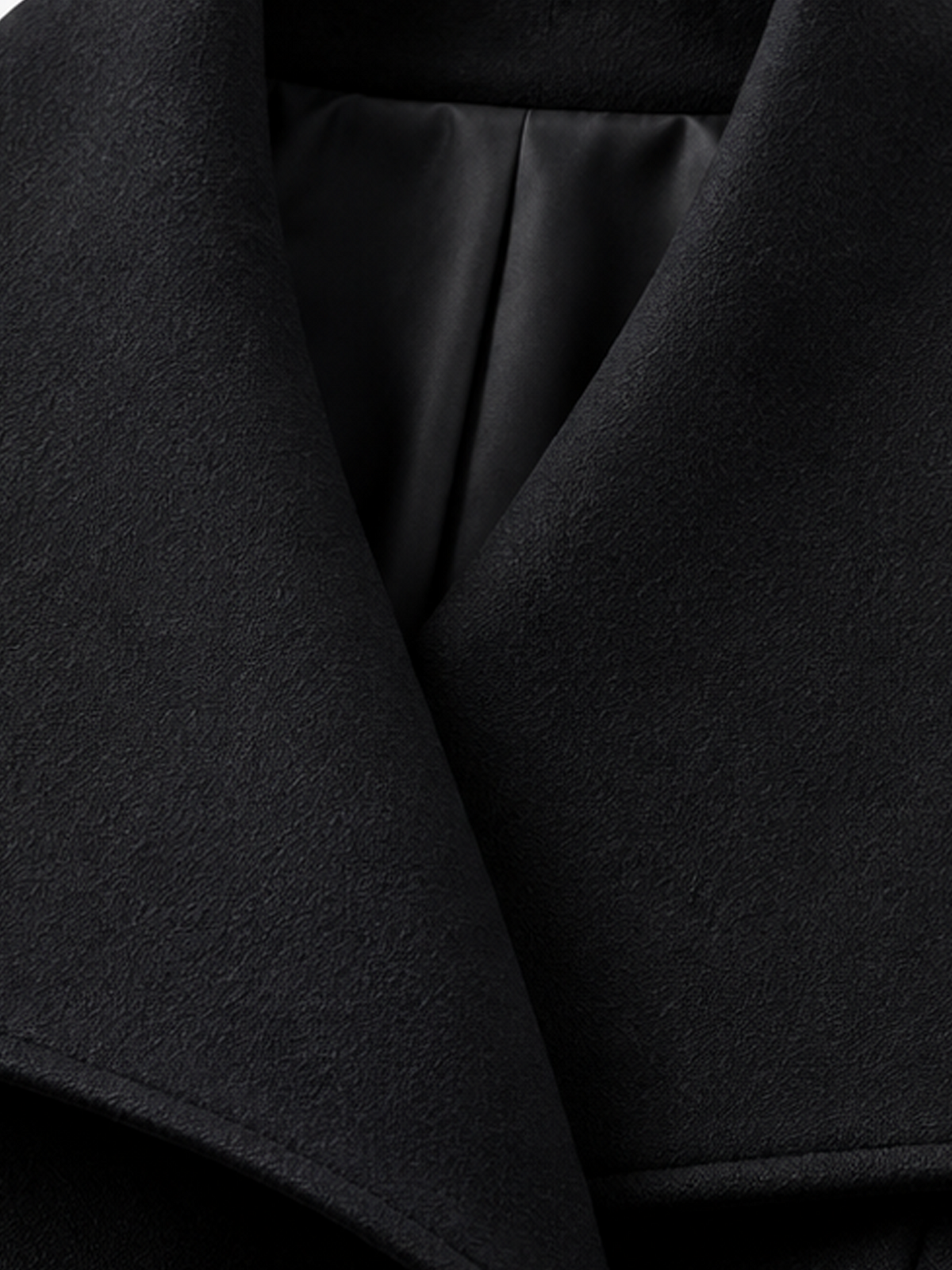 Eleganter taillierter Mantel für Damen mit Reverskragen