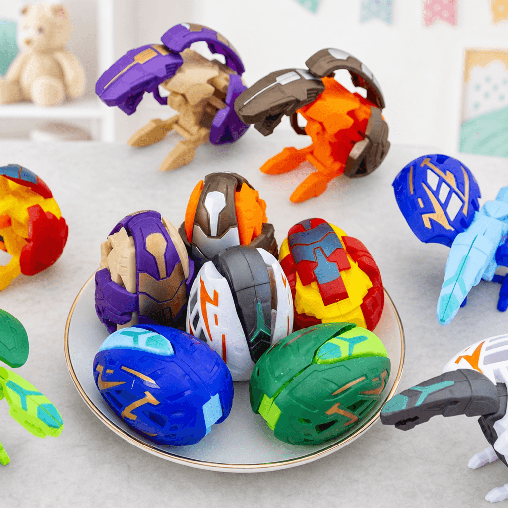 Schlüpfende Dinosaurier-Eier Set für Kinder