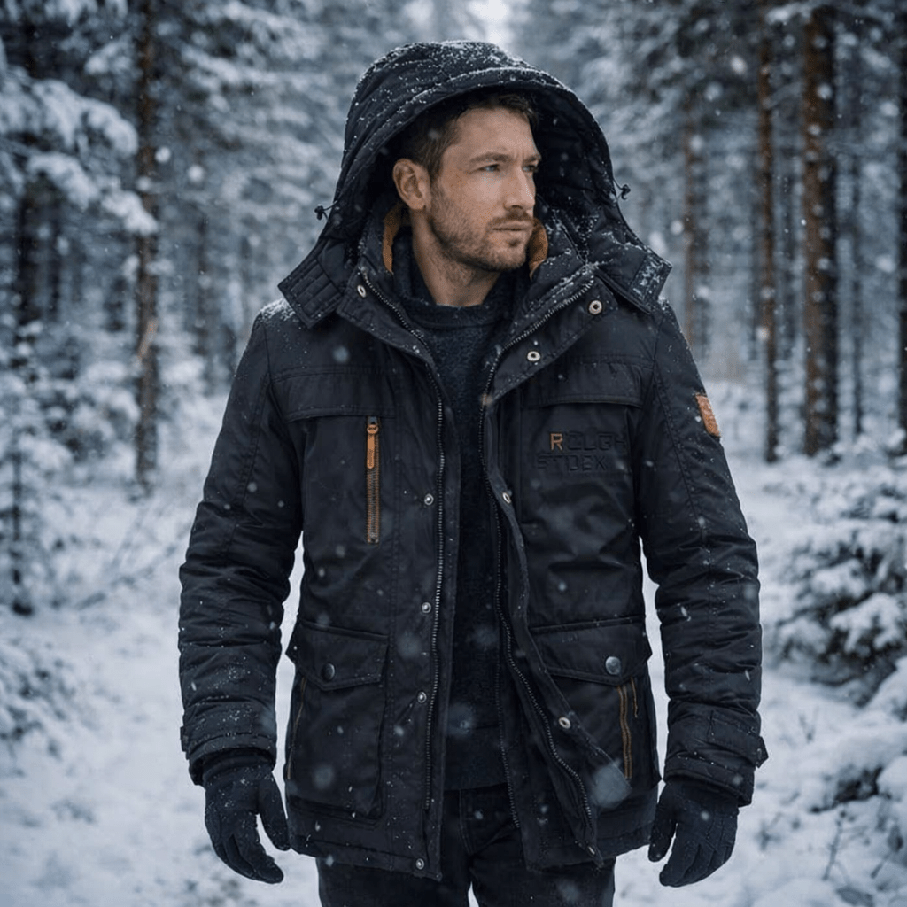 Gewattierte Parka für Wärme & Schutz an kalten Tagen