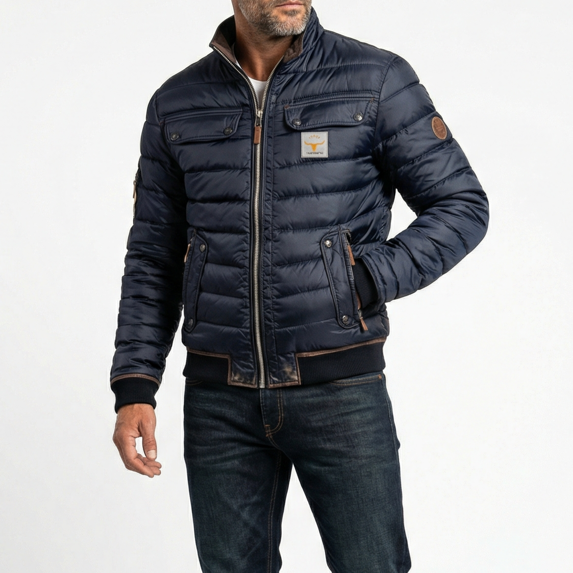 Vintage-inspirierte Jacke