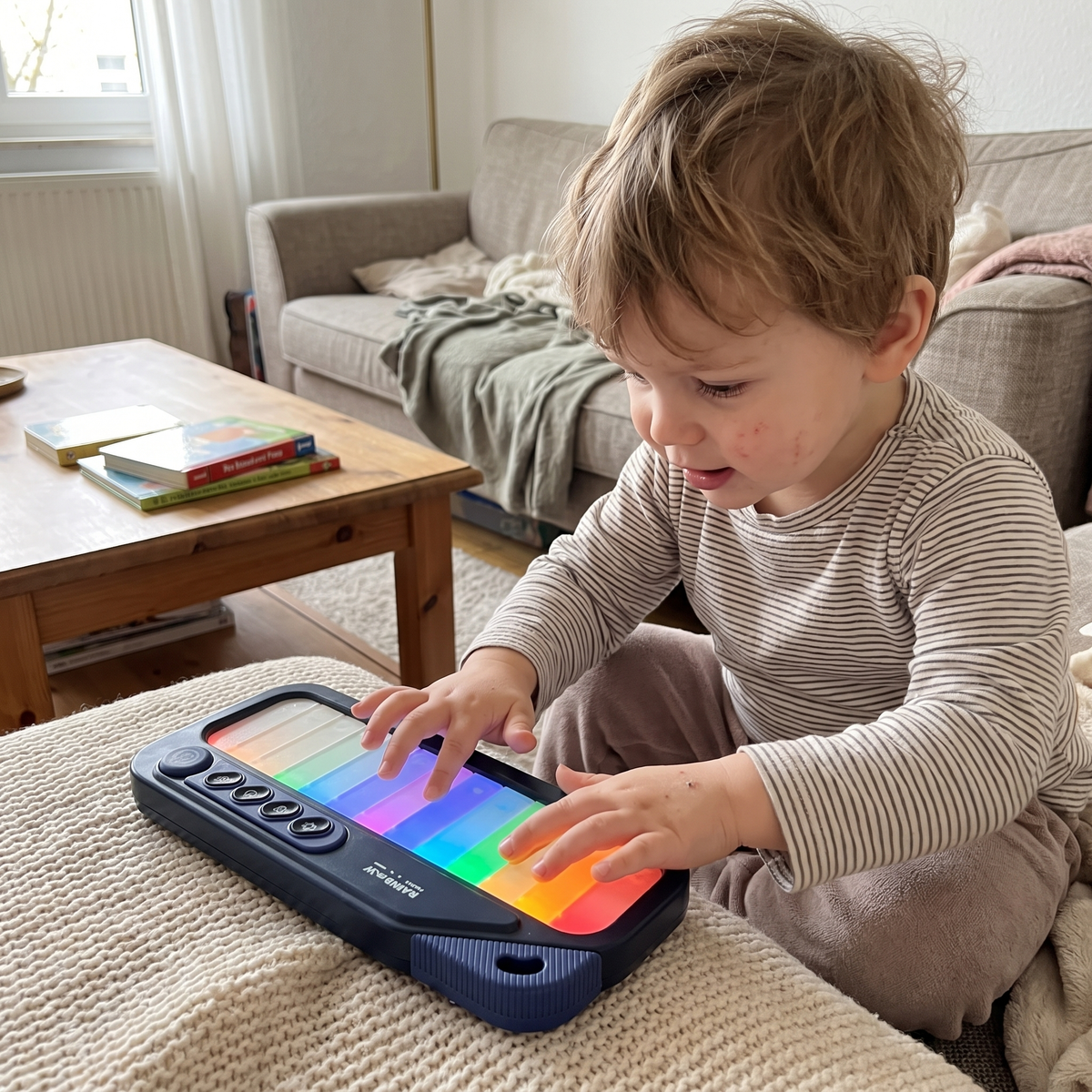Leuchtendes Lernklavier mit 7 interaktiven Spielmodi