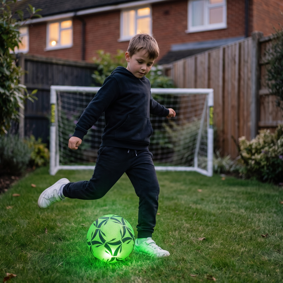 Leuchtender Fußball im Dunkeln für Outdoor-Fußballspaß