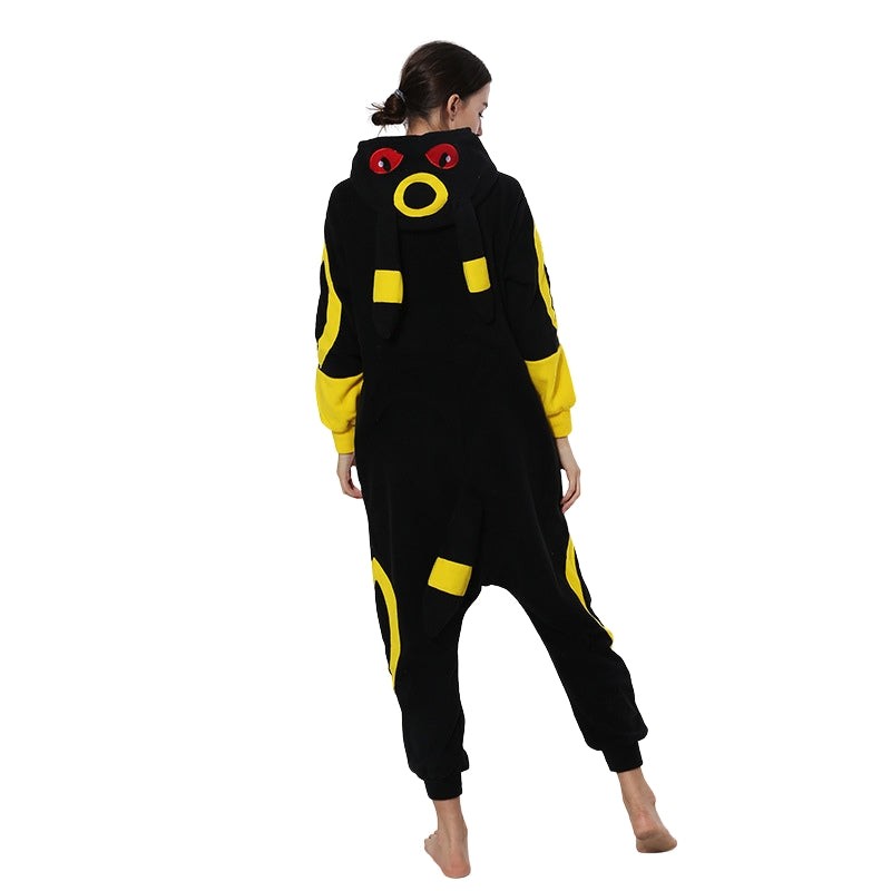 Kapuzen-Charakter-Onesie-Pyjamas für Erwachsene und Kinder