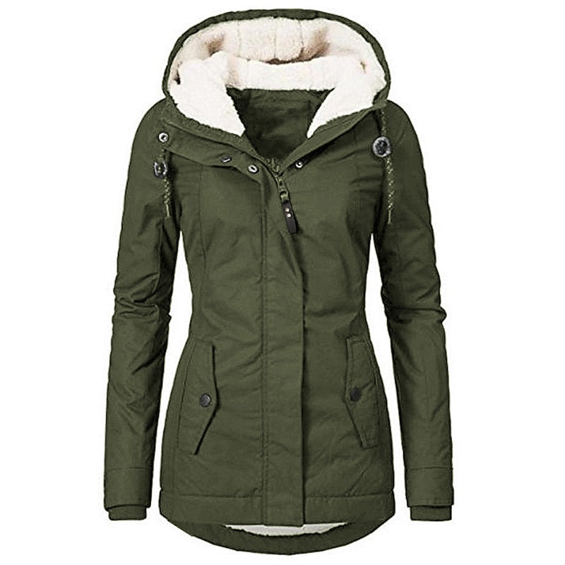 Rowena | Gemütliche Winterparka mit Kapuze