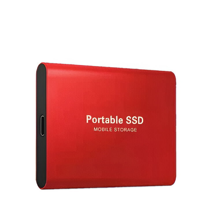 Tragbare Solid State Drive mit universellem Portanschluss und mobilen Adaptern