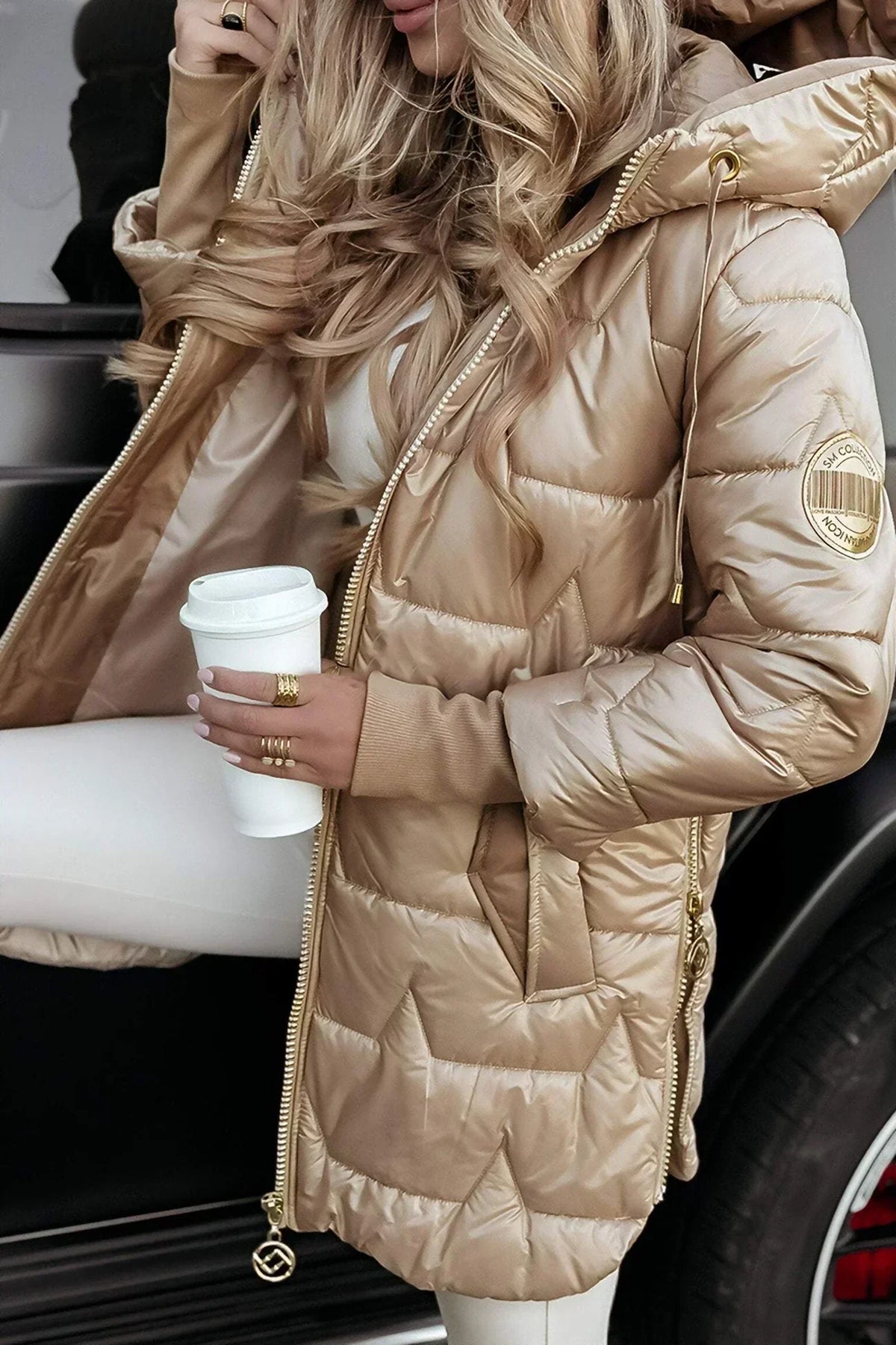 Leona Luxus-Steppjacke