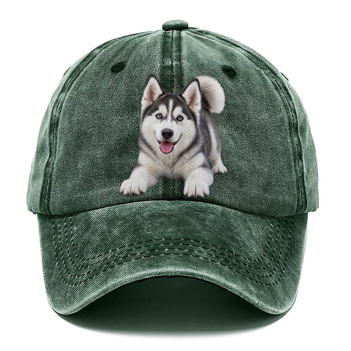 Sibirischer Husky Play Bow Top Breeds Classic Cap