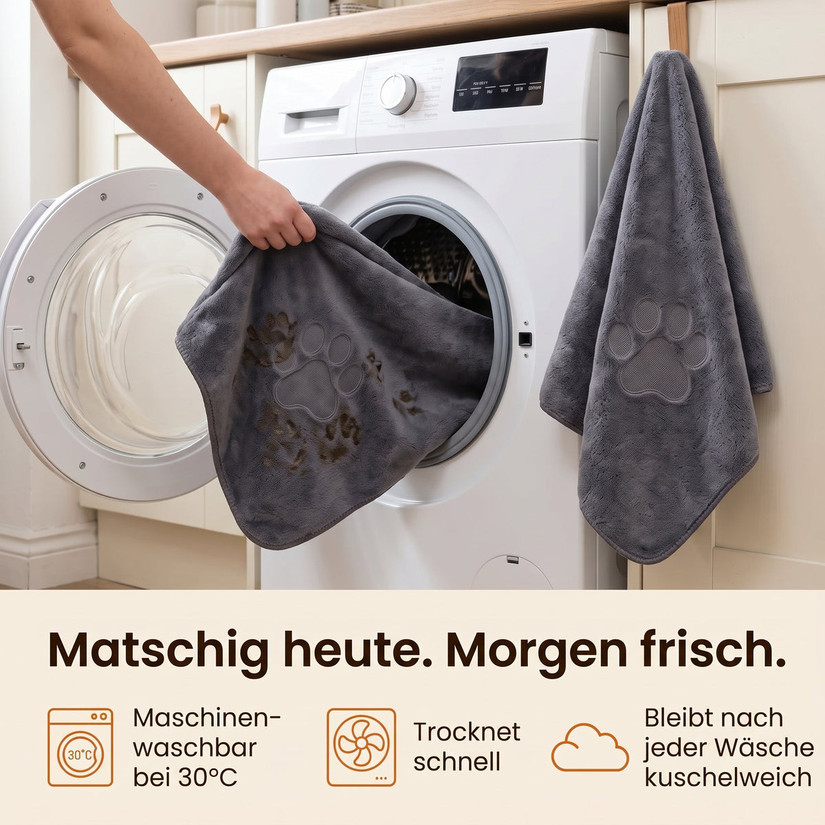 Pfoten-Handtuch