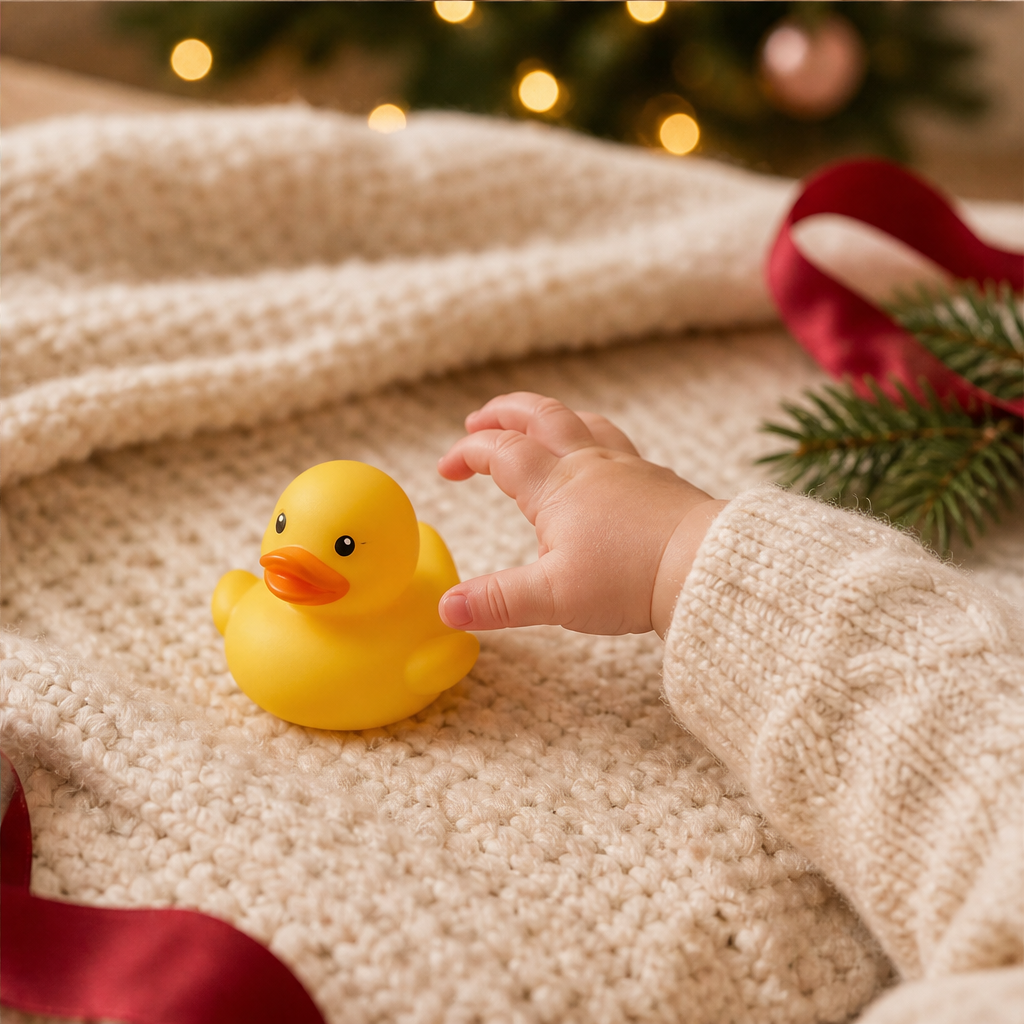 24-Tage Baby-Adventskalender mit Sensorik-Spielzeug