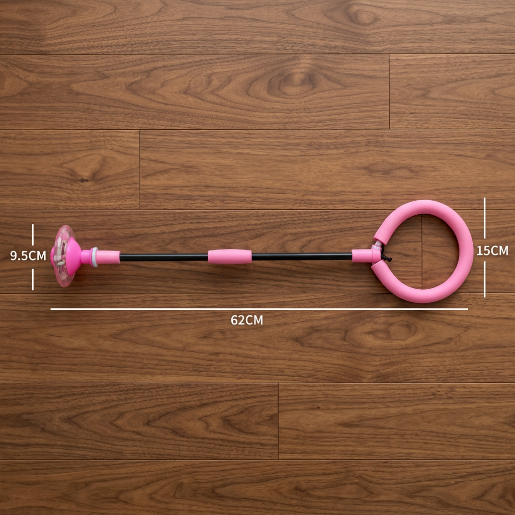 3-in-1 LED Skip Ball mit Sprungzähler und Timer für Kinder