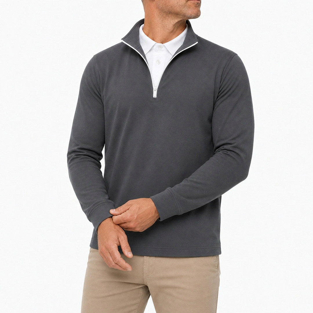 Herren Ultra Komfortables 2-in-1 Quarter-Zip