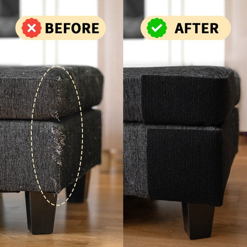 Selbstklebende Katzen-Kratzmatte – Zuschneidbare Kratzschutz für Sofas, Möbel & Katzenkrallenpflege