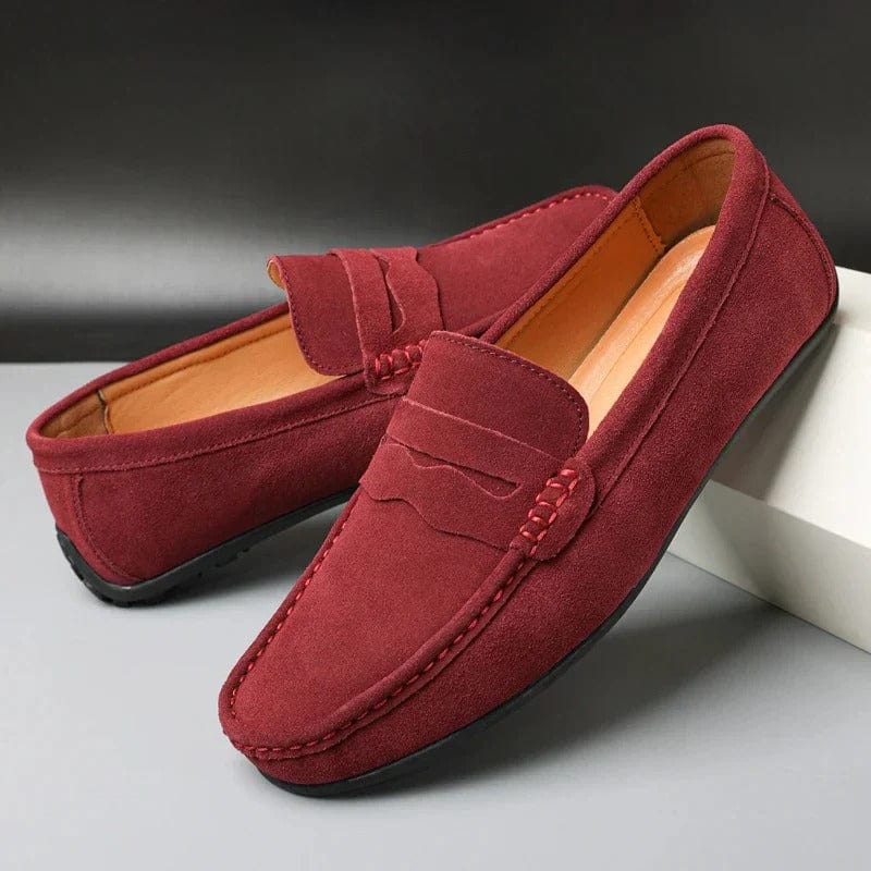 Mocassins mit Riemen für Herren