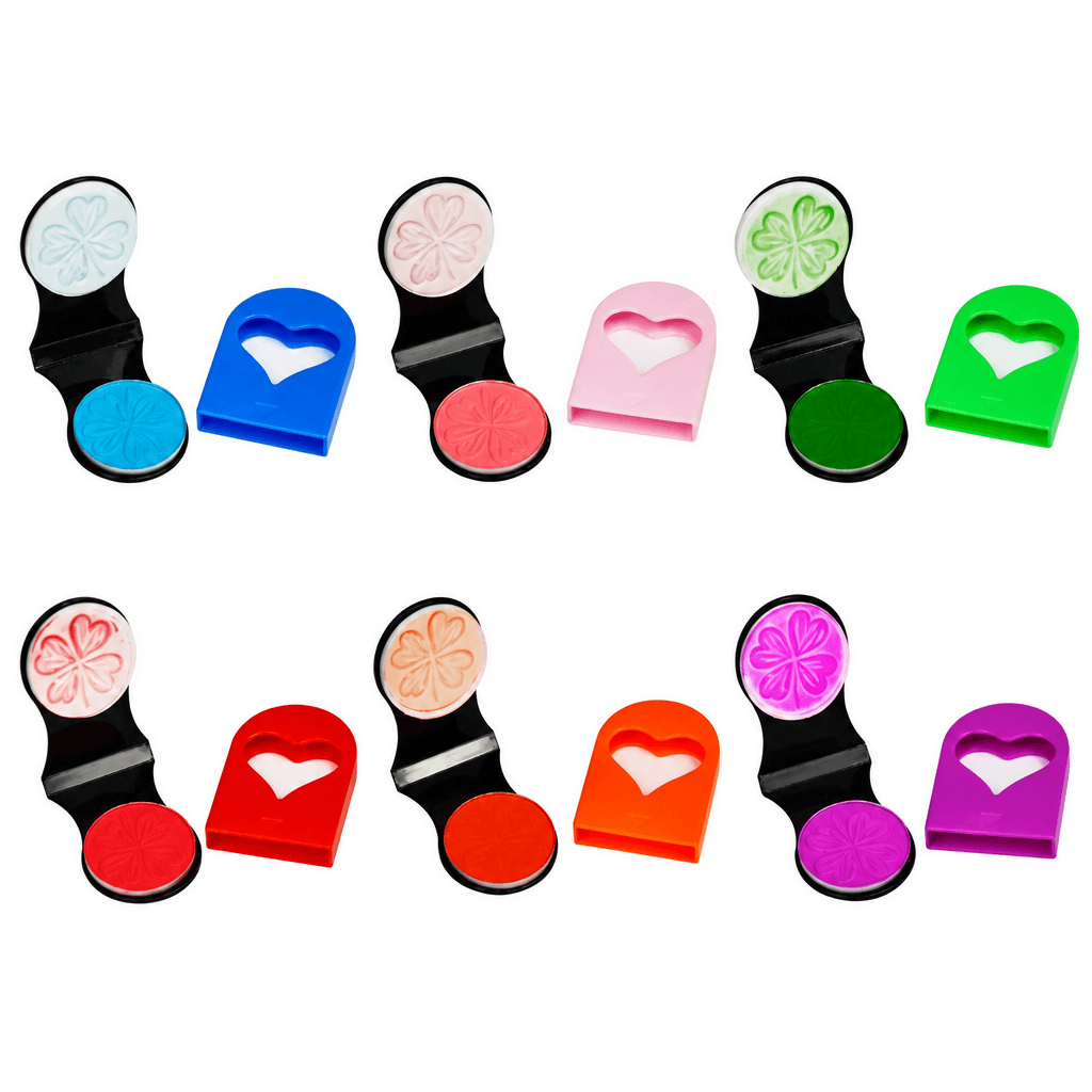 Auswaschbares Haarkreide-Set für temporäre Regenbogen-Looks