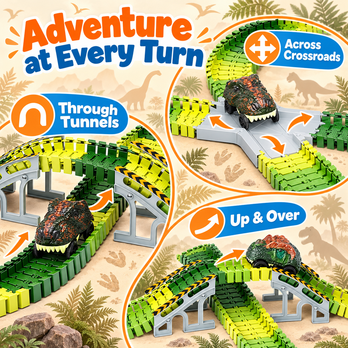 Dino World Rennbahn