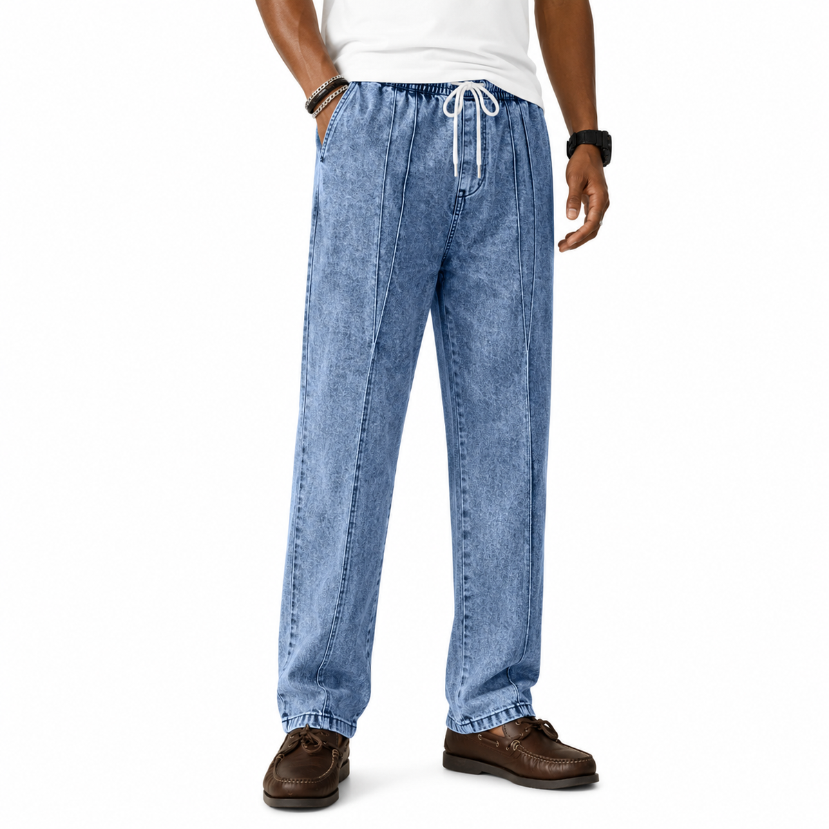 Baumwollhose mit eingetragenem Komfort