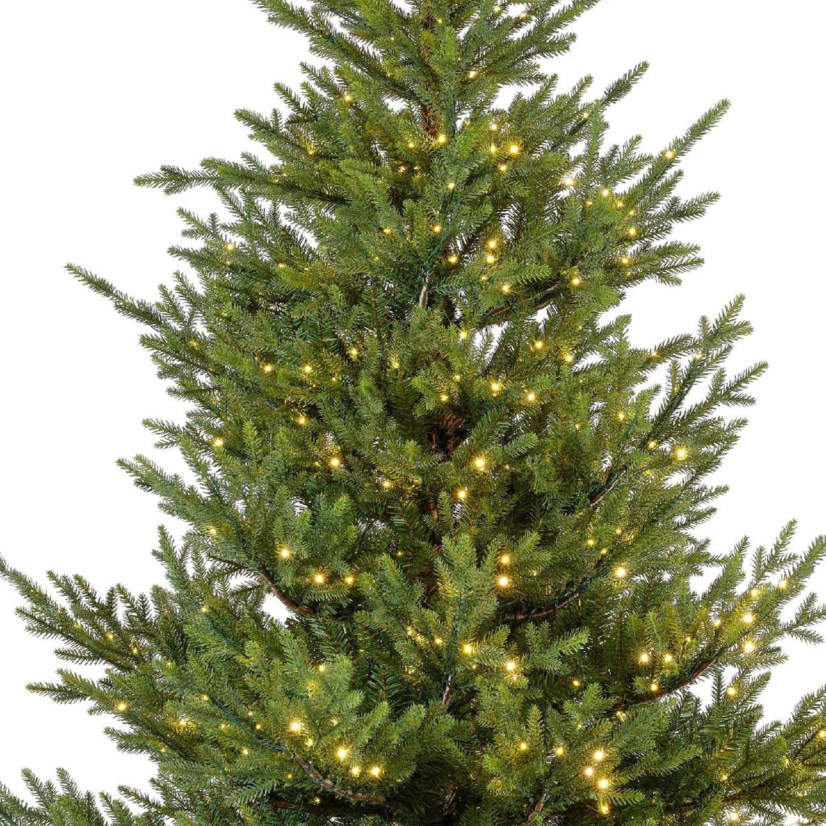 Premium Weihnachtsbaum mit LED – Grün oder verschneit