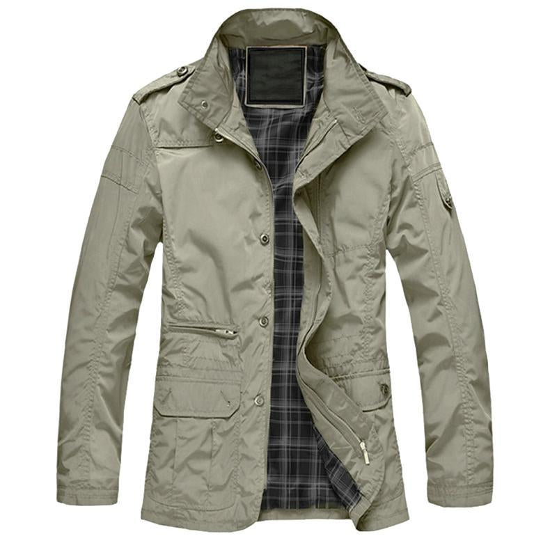 Leichte Windbreaker-Jacke
