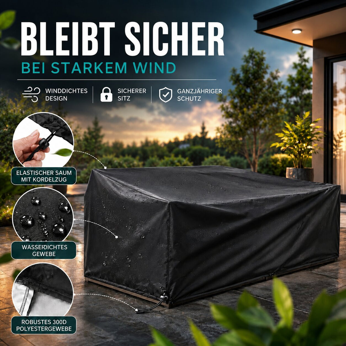 Schutzhülle für Gartenmöbel