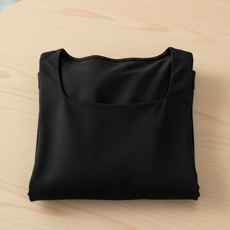 Damen Lässiger Overall mit Quadratischem Ausschnitt und weitem Bein