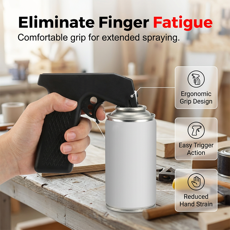 Aerosolspray-Triggergriff – komfortabler Griff, entlastend und universell verstellbares Design