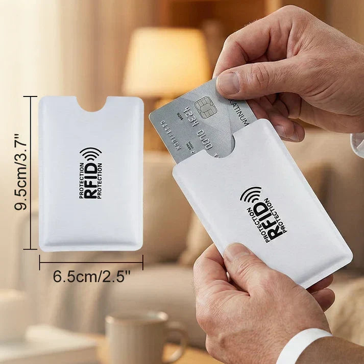 RFID-Blockierende Schutzhüllen für Kreditkarten