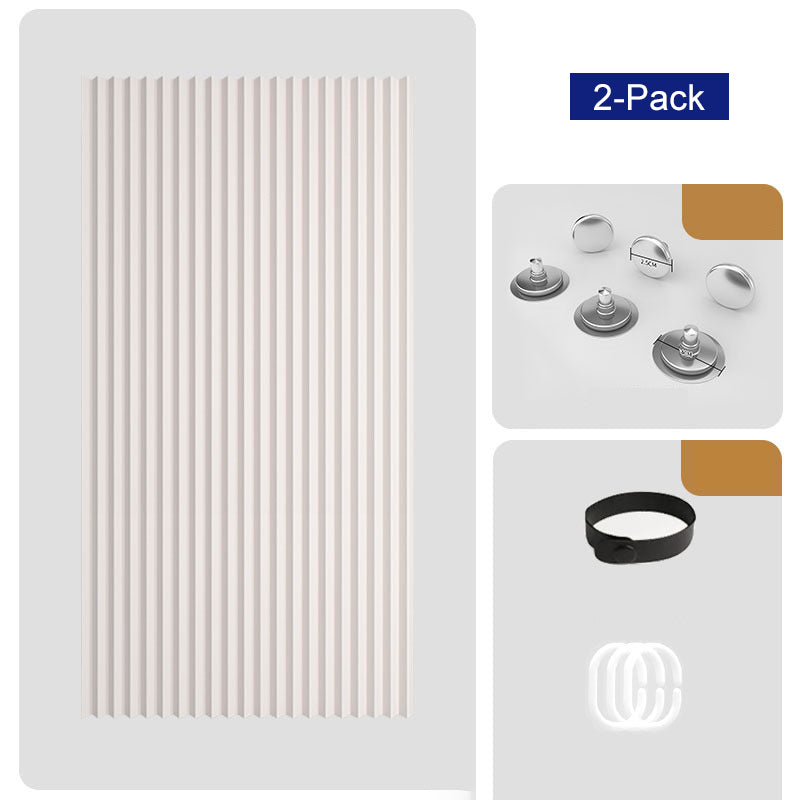 Magnetischer Akkordeon-Türvorhang ohne Bohren