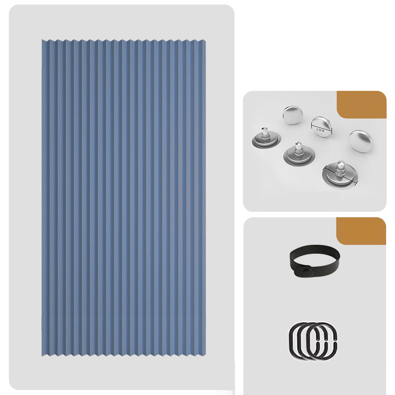 Magnetischer Akkordeon-Türvorhang ohne Bohren