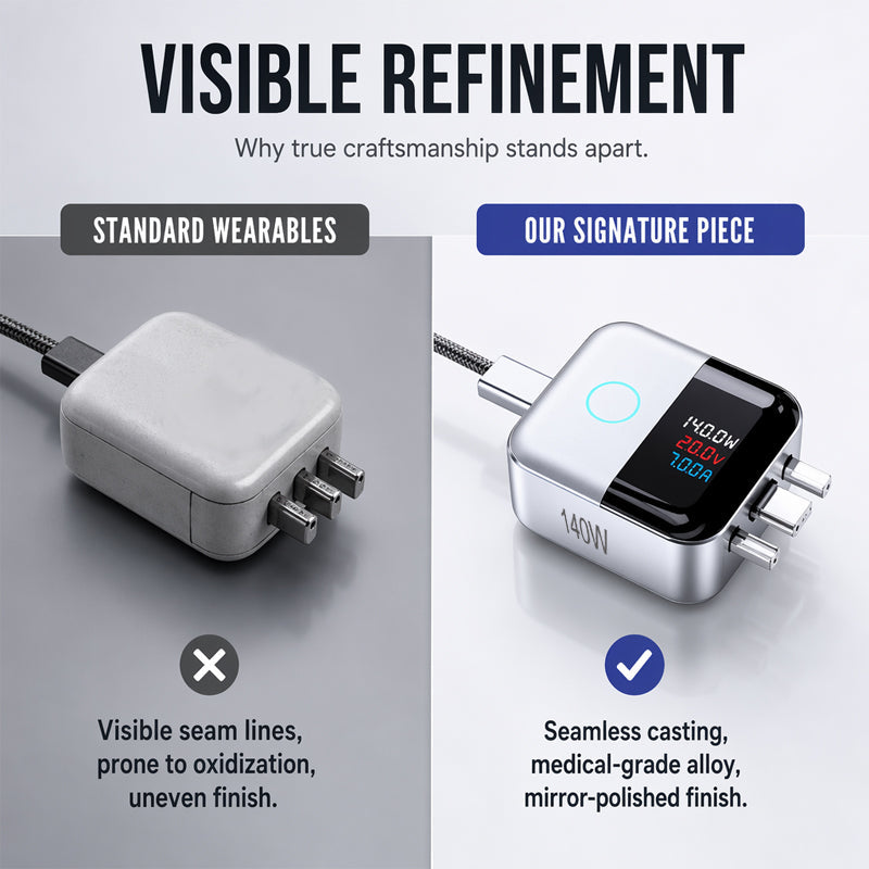 USB-C Smart Ladeprotector mit LED-Display