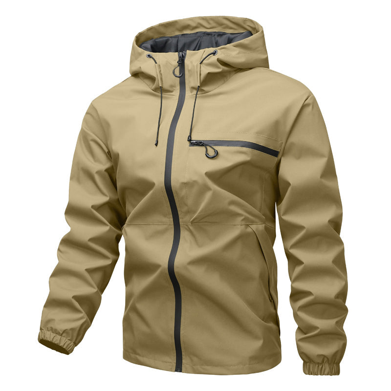 Herren Wasserdichte Oversized Kapuzenjacke für jedes Wetter
