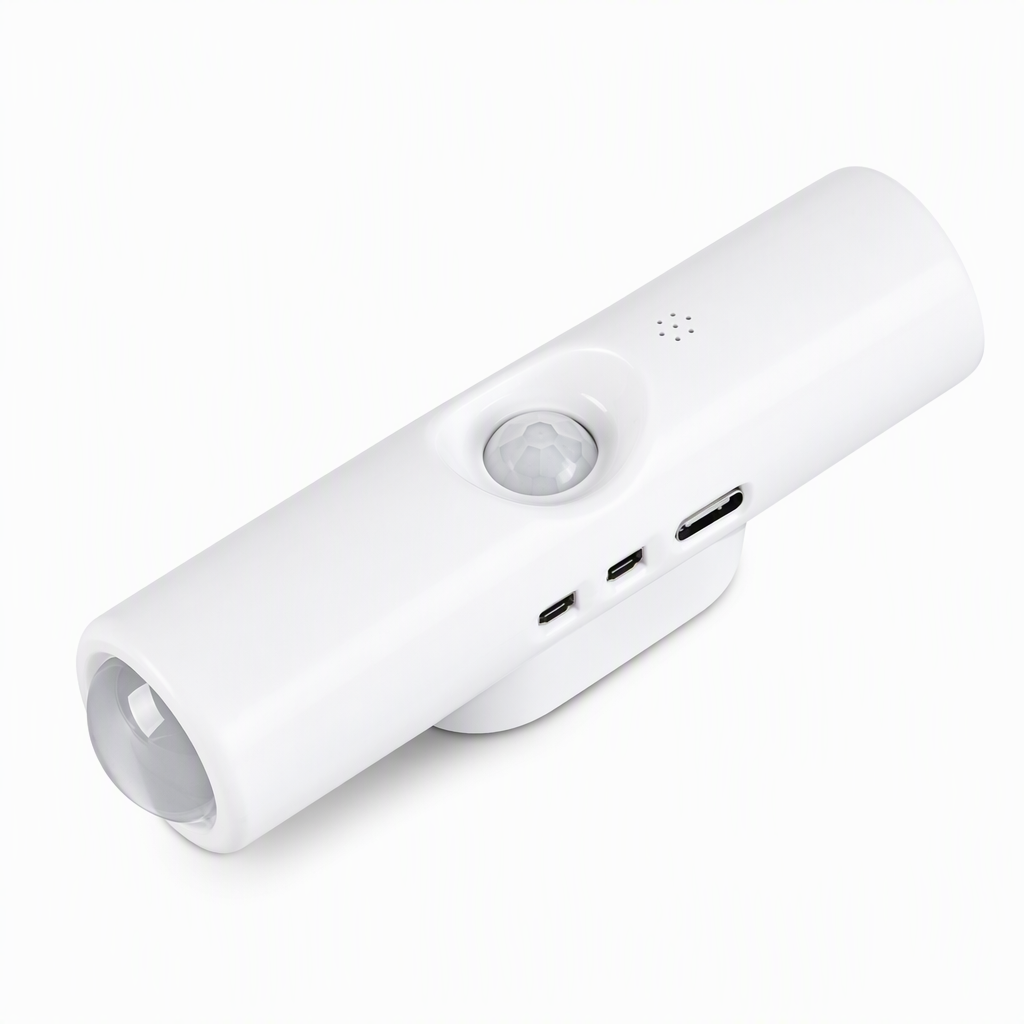 Smart Motion Sensor Wandleuchte Wiederaufladbar Katzenauge Hügel Projektion LED Nachtlicht mit RGB Farbwechsel Stimmungsbeleuchtung