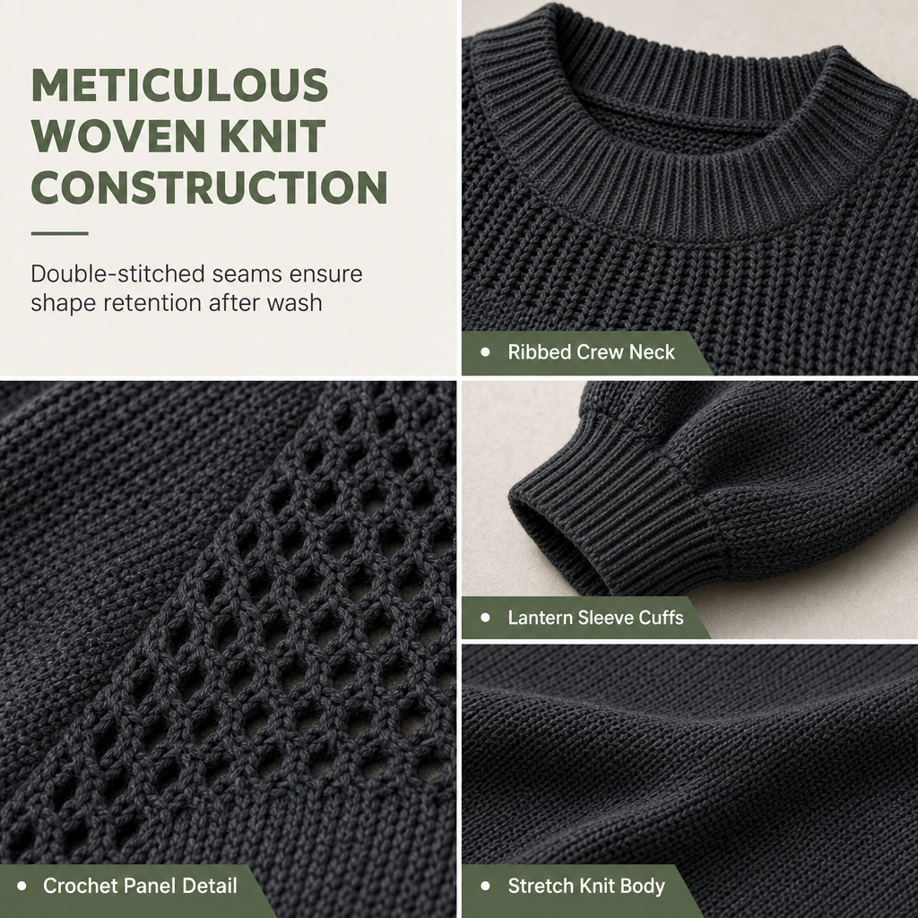 Damen Strickpullover in Unifarbe