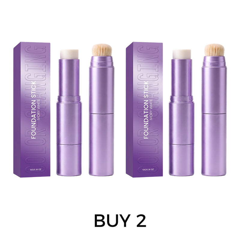 Farbwechselnder 2-in-1-Make-up-Foundation-Stick