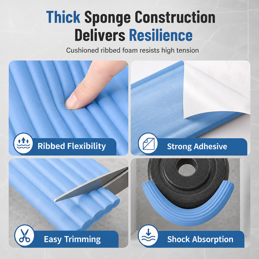 Selbstklebendes Isolierrohr, schützt Wasserrohre vor Frost im Außenbereich