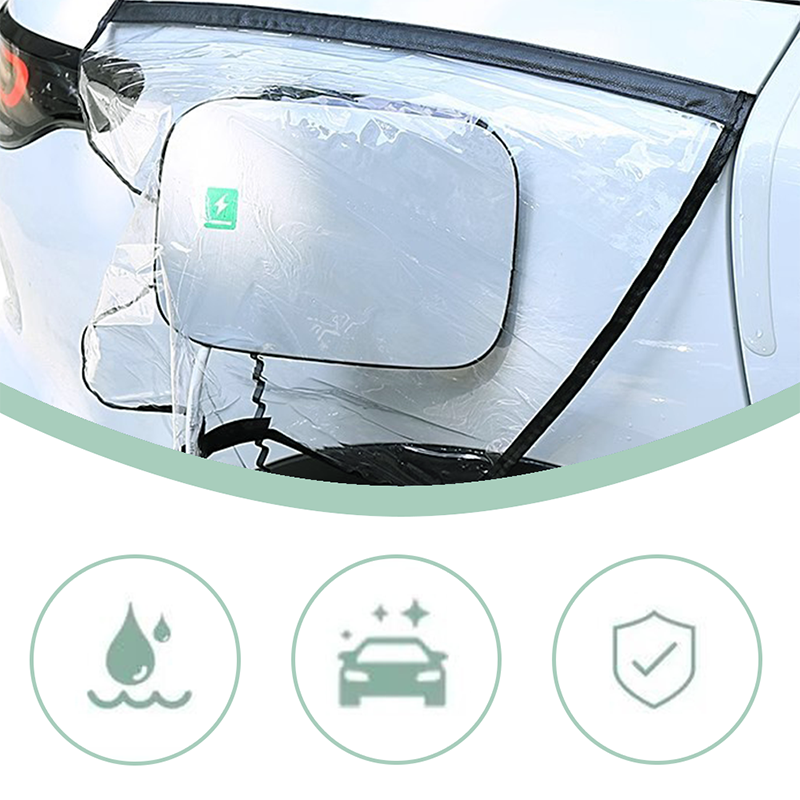 Magnetischer wasserdichter Ladeportschutz für Elektroautos – schützt vor Regen, Schnee, Staub und Insekten – perfekt für alle Wetter